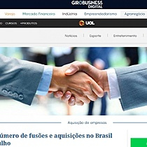 Cai nmero de fuses e aquisies no Brasil em julho